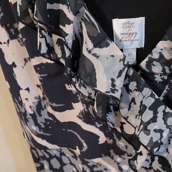 Suzi Chin for Maggy boutique size 12 excellent condition - Picture 5 of 6